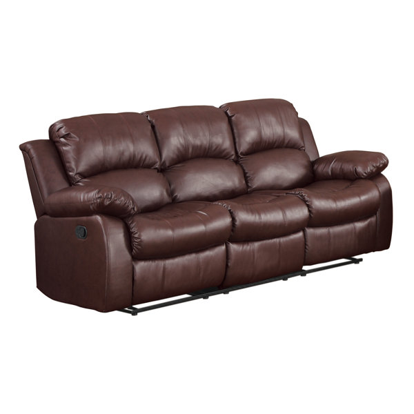 Latitude Run® Malec Reclining 83" Pillow Top Arm Sofa & Reviews Wayfair